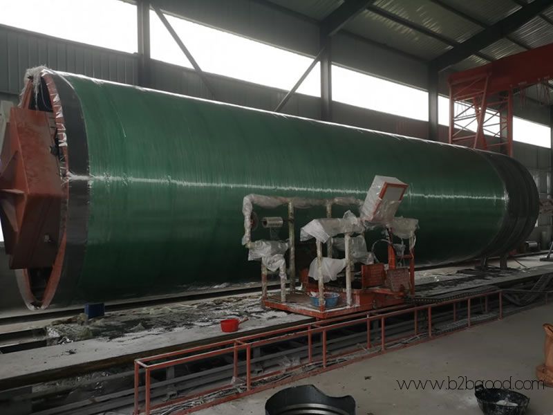 Fiberglass Reinforced Polymer Helical Septic Tank