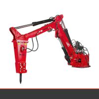 Pedestal boom breaker system