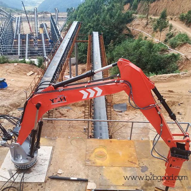 pedestal boom breaker