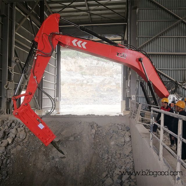 rock breaker boom system