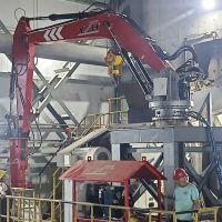 YZH WHEN 1300 Stationary Pedestal Rockbreaker