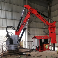 Stationary Type Rock Breaker Boom System BHB350