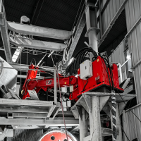 YZH BB600A Stationary Boom Crushing System