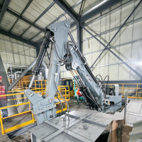 YZH BC690 Stationary Rockbreaker Boom, Customizable Color